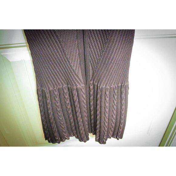 Torrid ~ BLACK SWEATER TRUMPET MIDI DRESS ~ Size 2X - Picture 6 of 8